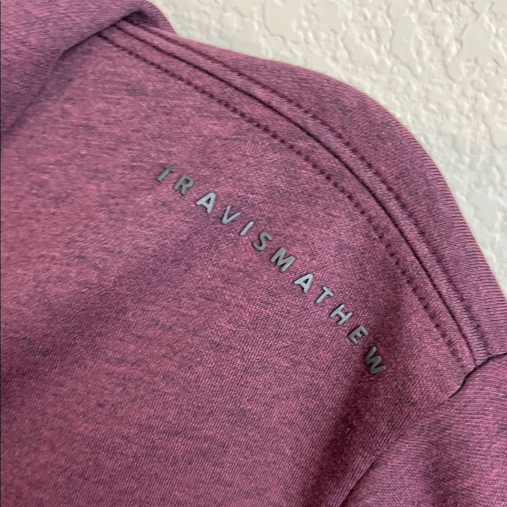 NWT Travis Mathew Maroon Hoodie - Picture 4 of 9